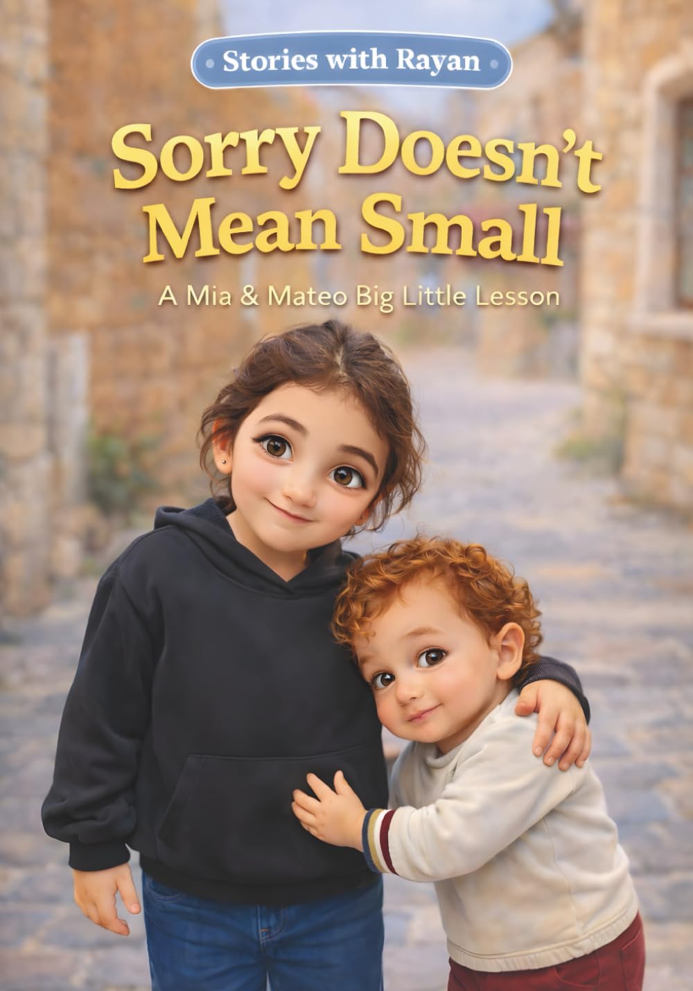 Sorry Doesn’t Mean Small: A Rhyming Picture Book About Apologizing, Kind Words & Emotional Courage (Stories with Rayan)