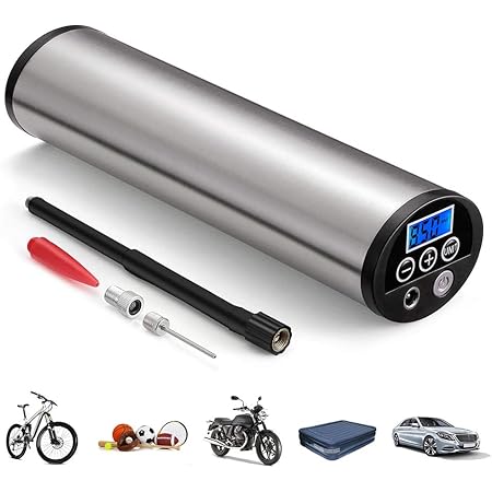 Rechargeable electric mini bicycle pump Clearance