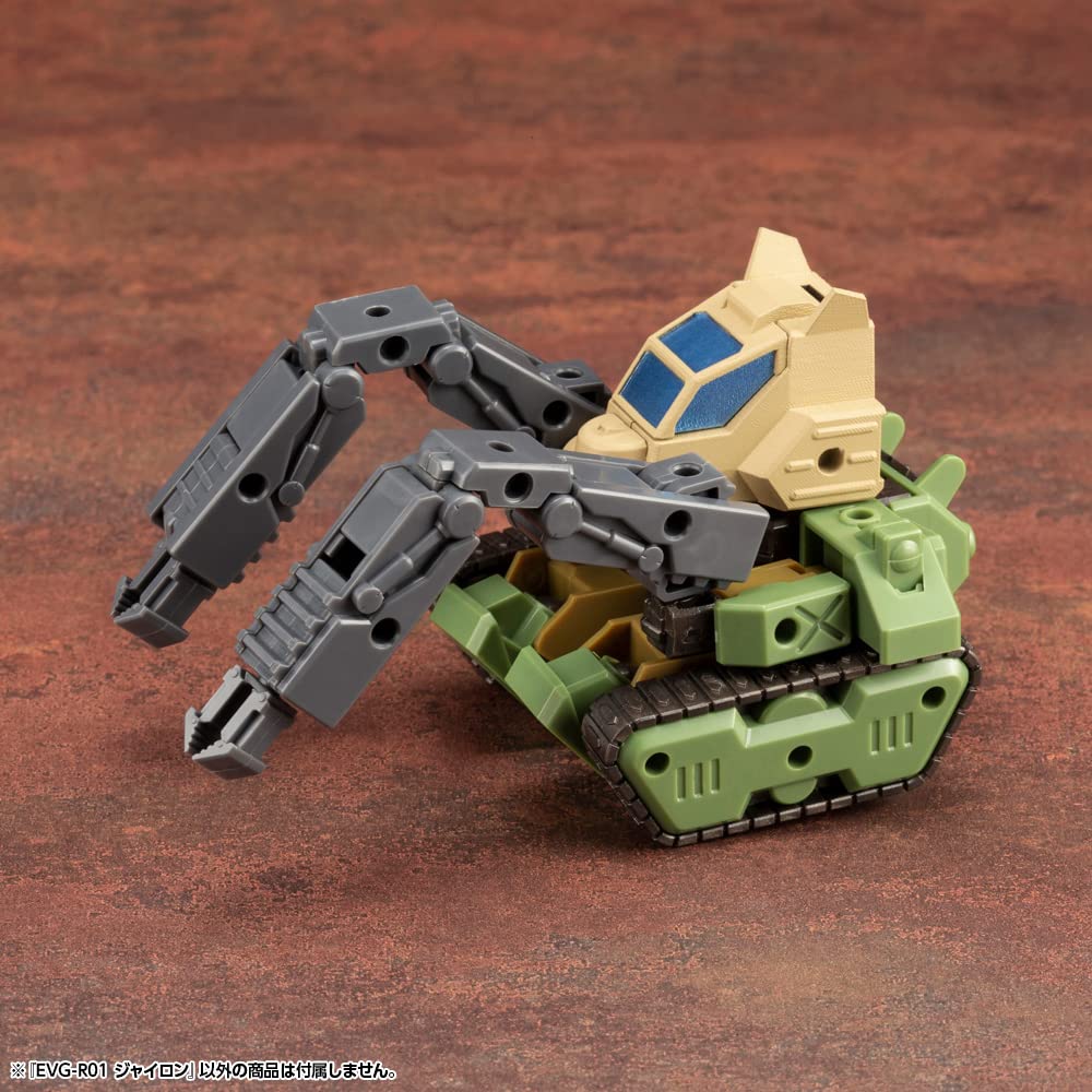 Kotobukiya Evoroids EVR-01A Jet-N Plastic Model Kit - Chibi Robot That Transforms To Jet - View #10