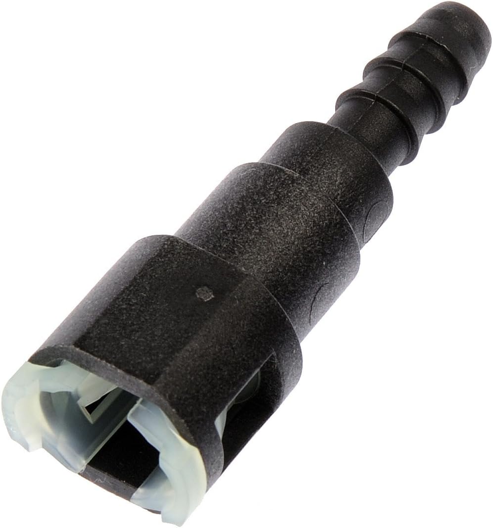 Dorman 800-080 Fuel Line Quick Connector That Adapts 5/16 In. Steel To 5/16 In. Nylon Tubing, 2 Pack Universal Fit