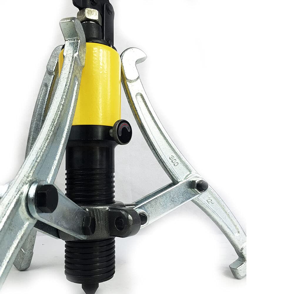 Futchoy Extractor de cubo de rueda hidráulico 15T hidráulico extractor de poleas extractor de polos extractor de polos para garajes, kit de herramientas para cubos/bridas/engranajes/rodamientos