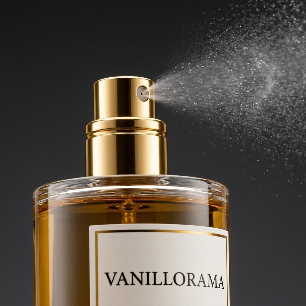 Vanillorama | Extrait de Parfum 50 ml | Profumo Unisex per Donna e Uomo | Vaniglia Bourbon, Rum e Cacao | Note Gourmand, Ambrate e Speziate | Lusso e Lunga Durata