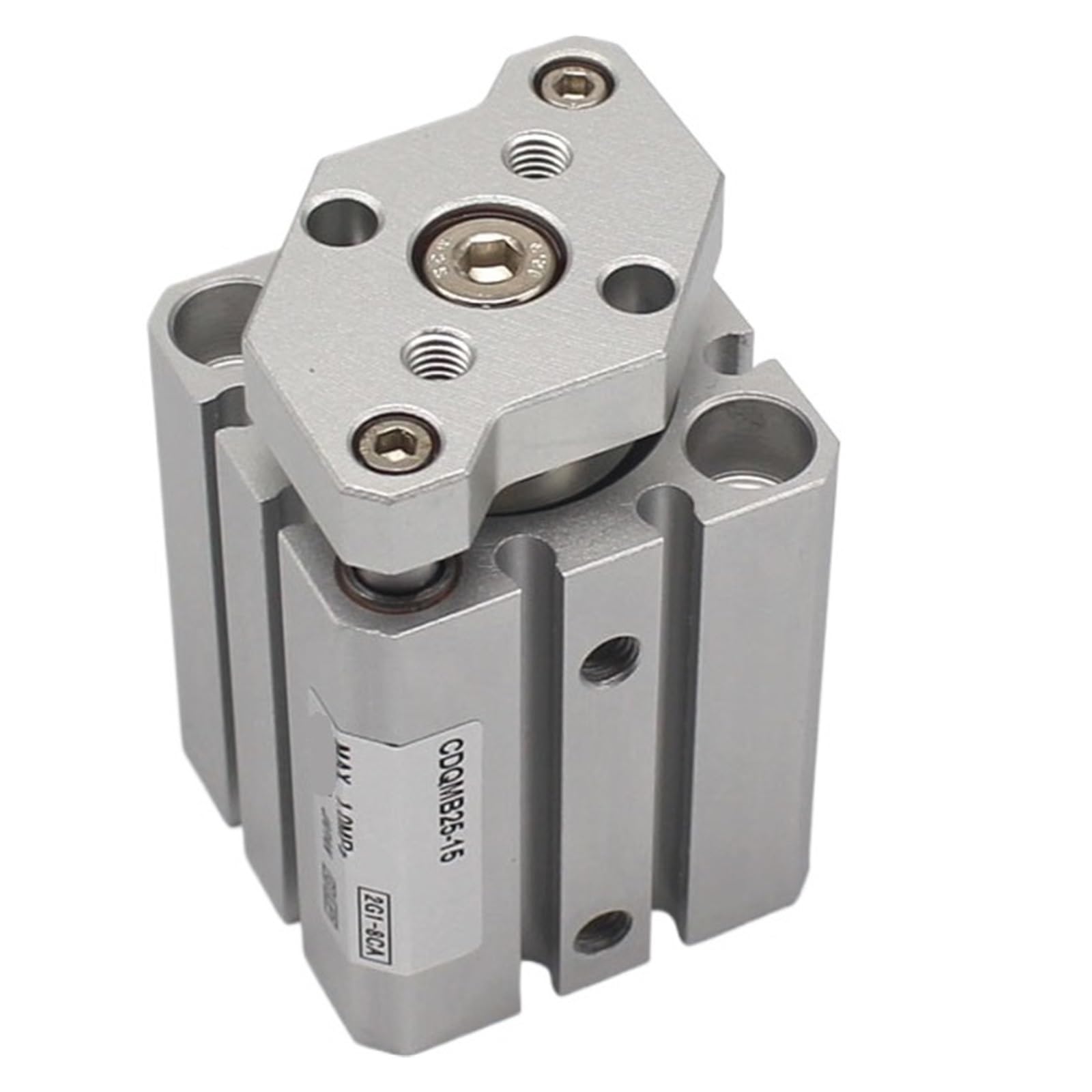 Cylindre pneumatique CQMA32 anti-rotation, solution compacte guidée pour espace restreint