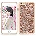 iPhone 6 Plus, iPhone 6S Plus Case, Cellularvilla [Dual Layer Protective ] Luxury Bling Jewel Rock Crystal Rhinestone Diamond Case Cover for Apple iPhone 6 Plus / 6S Plus 5.5 inch (Champagne Gold)