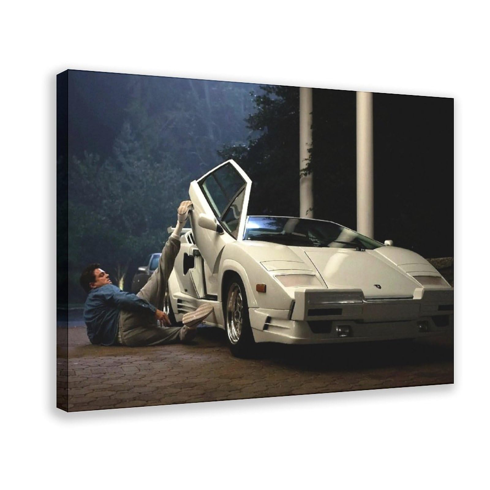 Sfqqe Wolf Of Wall Street Movie Poster Wolf Of Wall Street Film Poster Canvas Poster Bedroom Decor Landscape Office Room Decor Gift 24X36inch(60X90cm)
