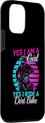 Miniatura 3 de Funda para iPhone 12 Mini Motocross Woman Yes I am a Girl and Yes I Ride a Dirt Bike