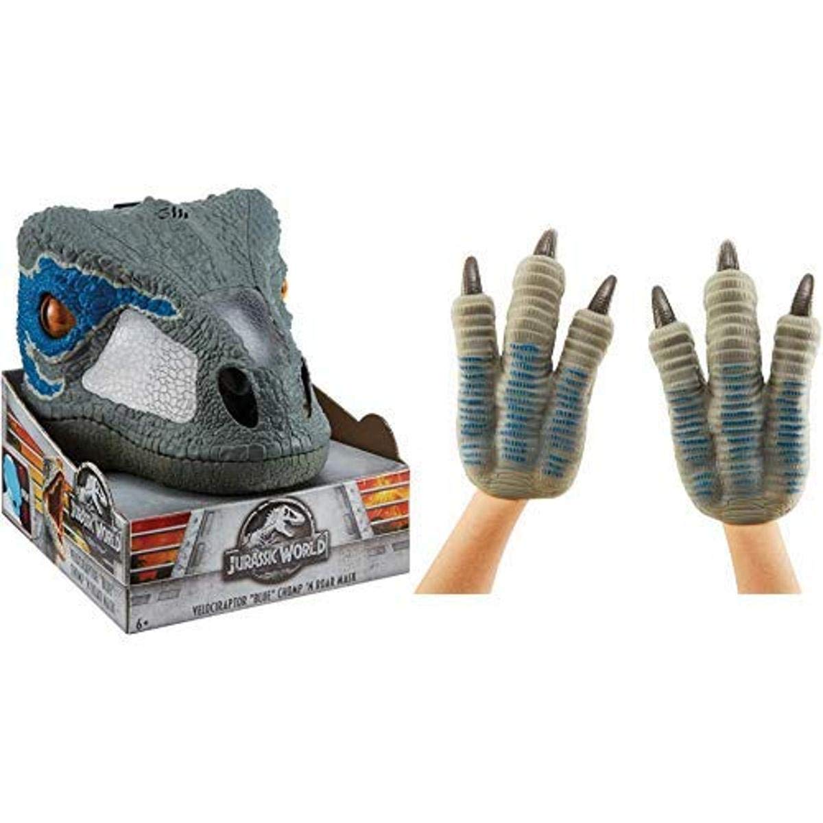 Buy Jurassic World Chomp 'n Roar Velociraptor "blue" AND Jurassic World