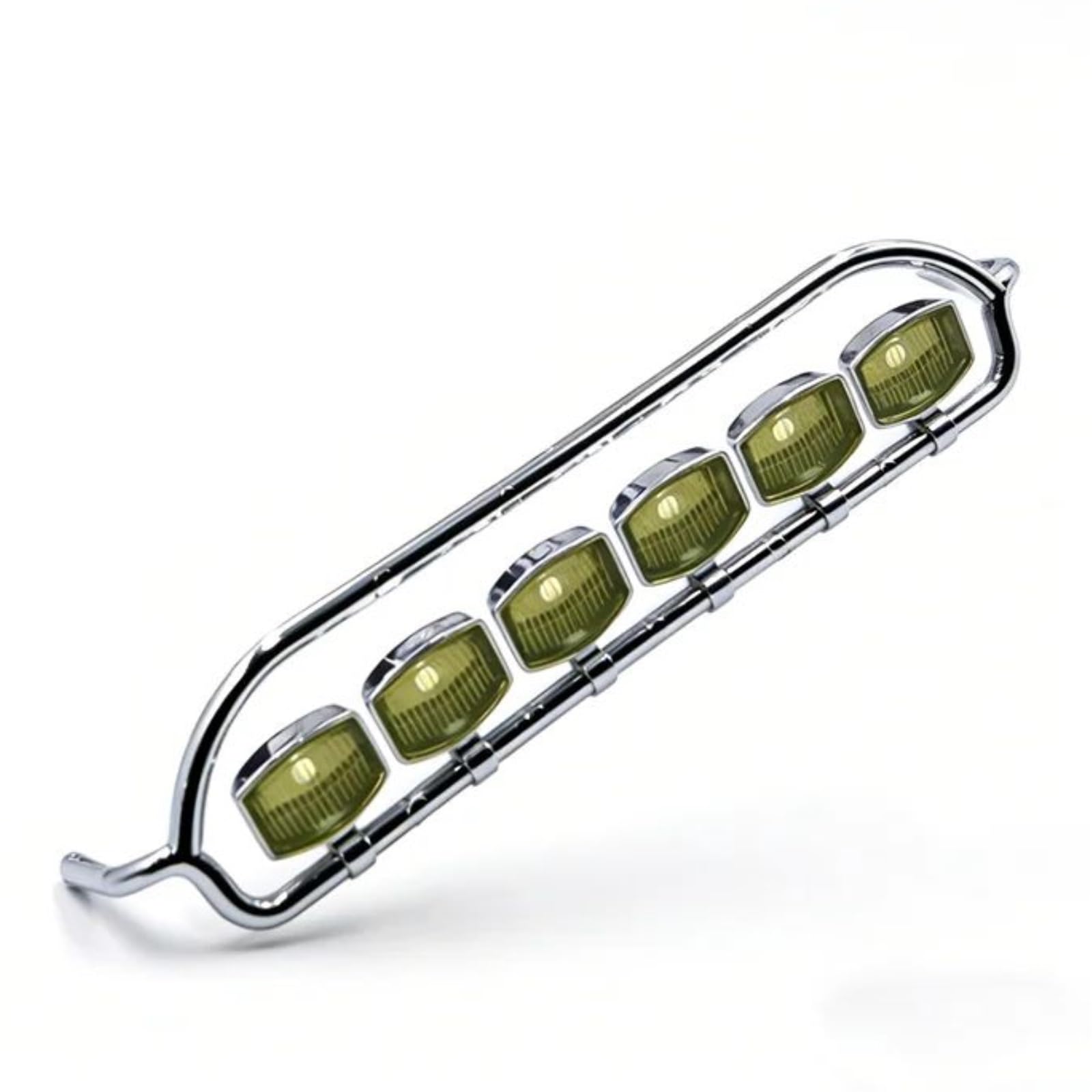 6 Paralumi Quadrati Per Tamiya Per SCANIA 770S Per MAN 1/14 Parti Accessori | Paralumi elettrolitici leggeri Tetti 1/14 aggiungono elegante dettaglio in scala finitura metallica.(YELLOW)