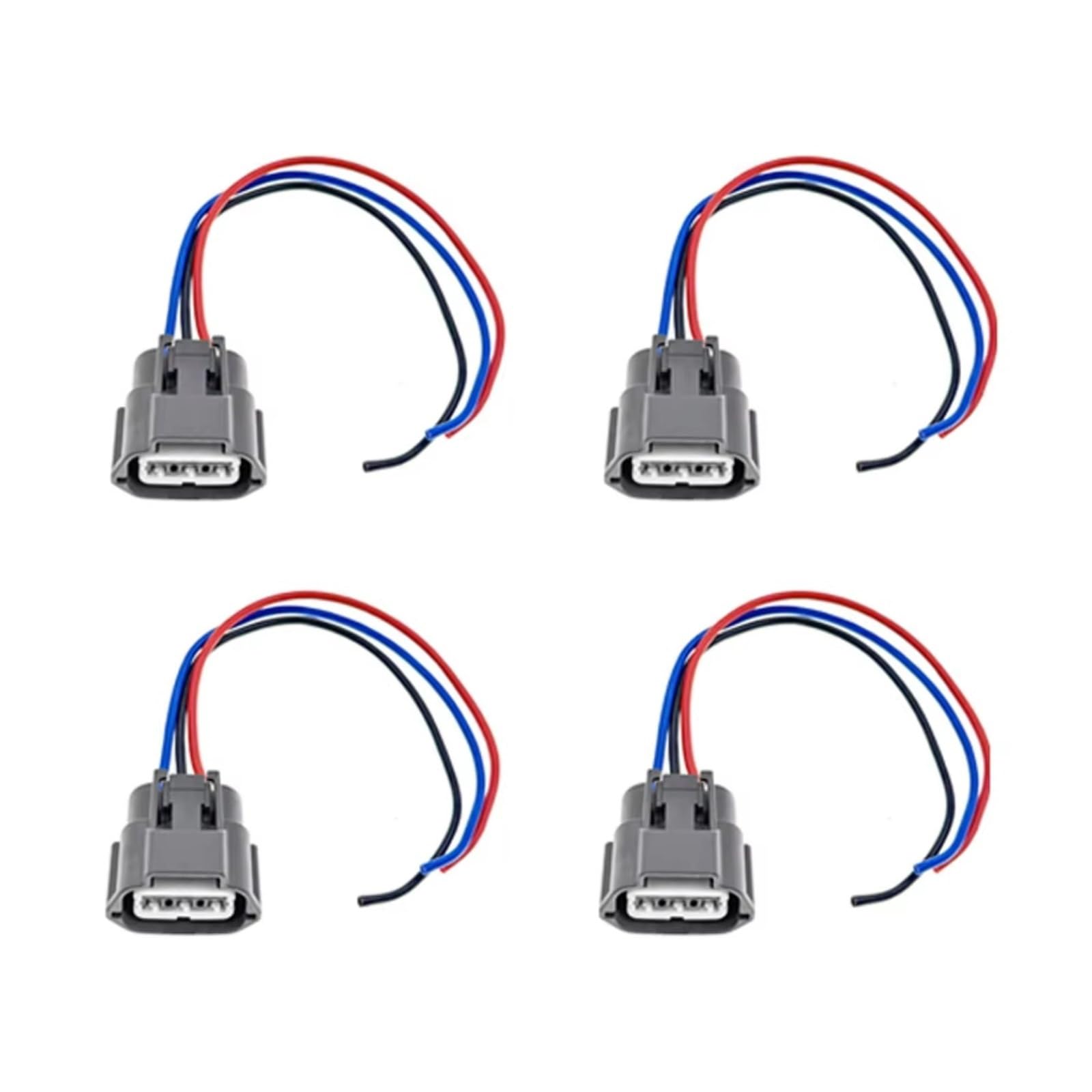 Kfz-Stecker für Infiniti G25 L 2011-2012 und FX50 L 2009-2012, Zündspulen-Reparaturstecker, Zubehör 22448-1KT0A (4 Stück)
