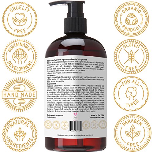 Laritelle-Organic-Conditioner-16-oz-Rosemary-Ginger-Cedarwood-Promotes-Hair-Growth-Prevents-Hair-Loss-GF