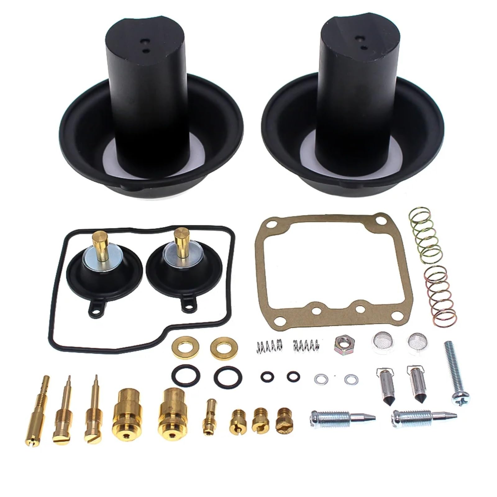 Guarnizioni Carburatore Kit Di Riparazione Per Ricostruzione Carburatore Compatibile Con Suzuki Per VS800 VS800GL 1992-2009 Kit Carburatore Per Moto Guarnizione A Membrana O-Ring Getti
