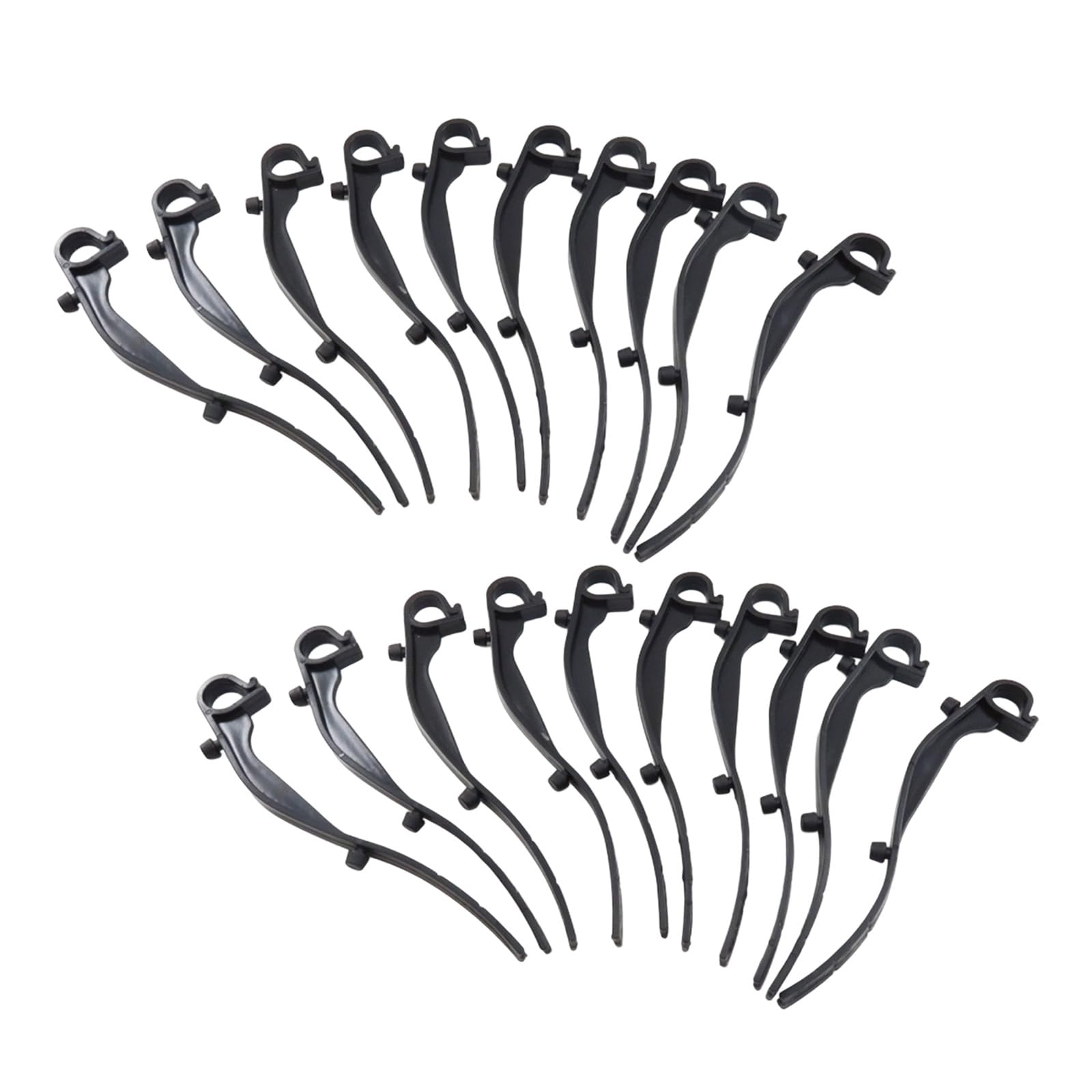 Hdoytxxm Hook 20Pcs Outdoor Gutter Filter Clips Meshes Anchors Gutters Brush Clamps For Cleaning And Maintenance Meshes Anchors