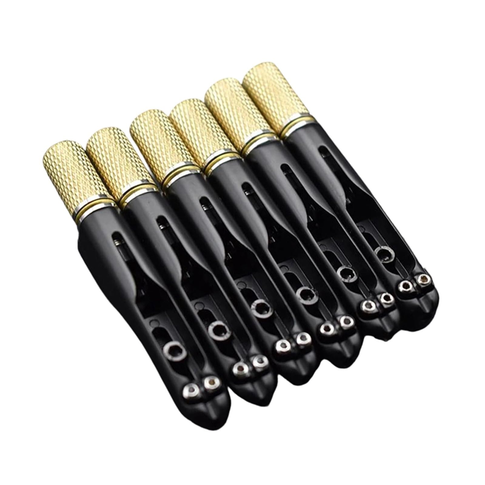 Silla De Puente De Metal Para Guitarra Sin Cabeza Accesorios De 6 Cuerdas | Puente de guitarra