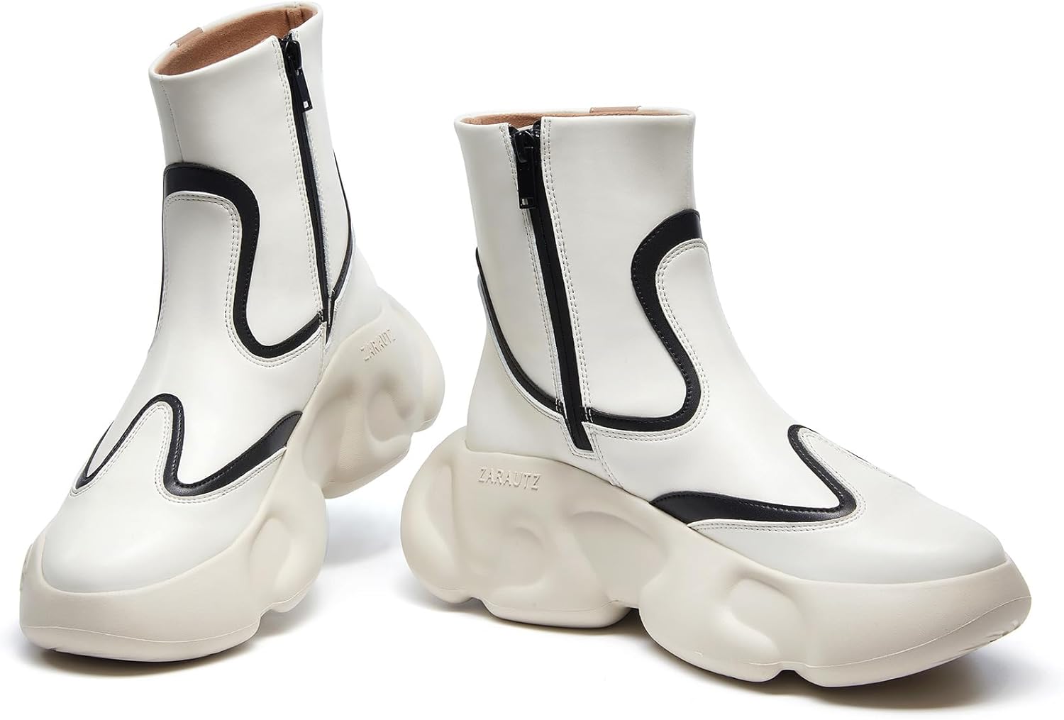 UIN Women's Boots Platform Chunky Fashion Walking Shoes Zarautz - Image 3