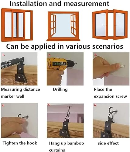 Miniatura 8 de Persianas enrollables de caña para exteriores, persianas enrollables de patio, persianas enrollables romanas, persianas enrollables opacas para