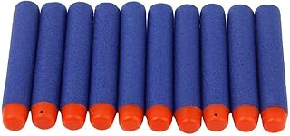 لعبة طلقات رصاصية من البلاستيك والإسفنج لمسدسات نيرف ان سترايك ايليت من هوم باي، لون أزرق، 100 قطعة