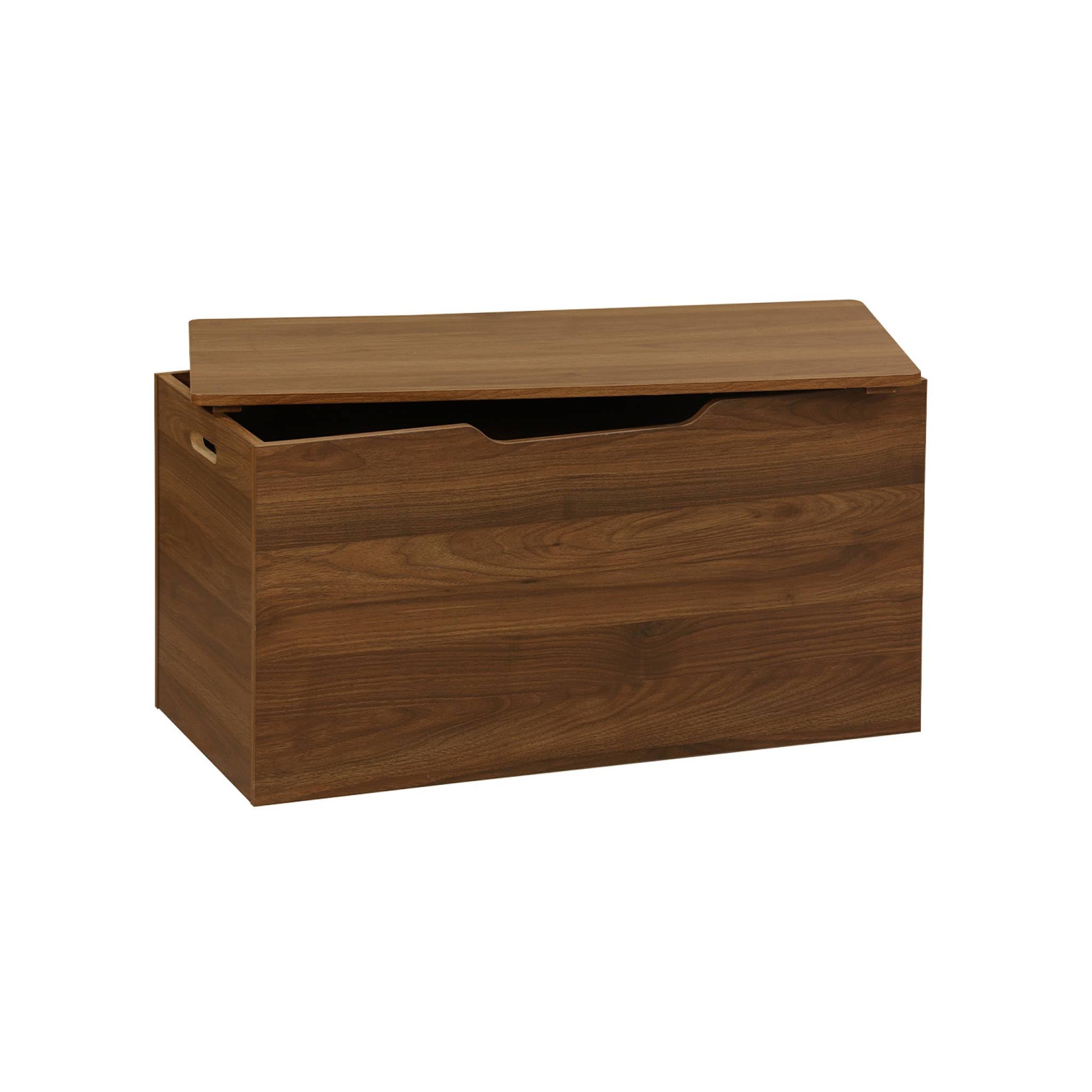 sweeek - Cassapanca Finestra di legno di noce, decorazione