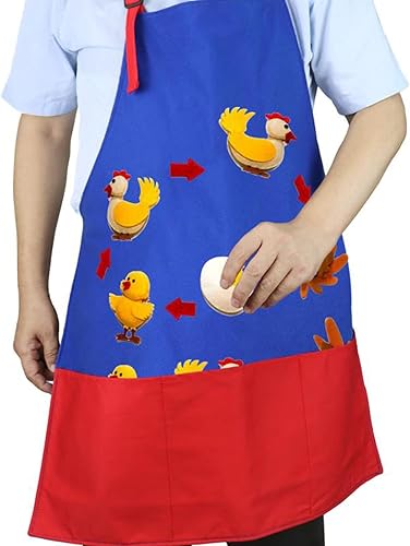 Miniatura 5 de Delantal divertido para profesores, delantal de trabajo profesional con bolsillos, correa ajustable para el cuello, delantal de enseñanza de cuentos