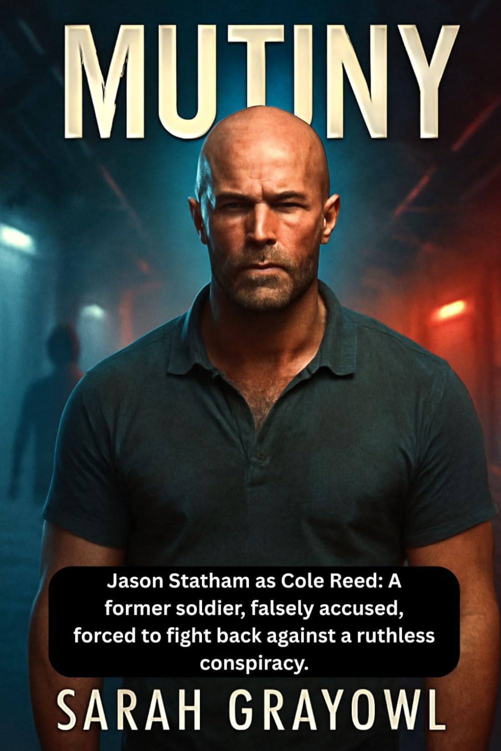 MUTINY: Jason Statham as Cole Reed: A former soldier, falsely accused, forced to fight back against a ruthless conspiracy.