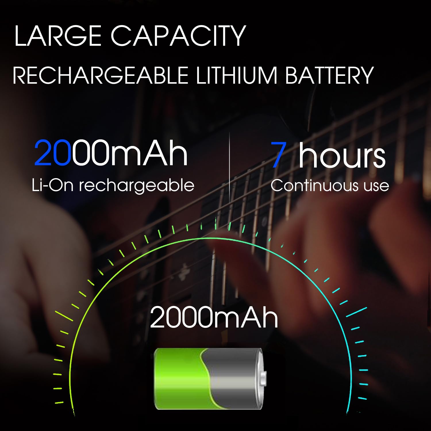 Amplificatore per Chitarra Elettrica Ricaricabile 5W Wireless Portatile