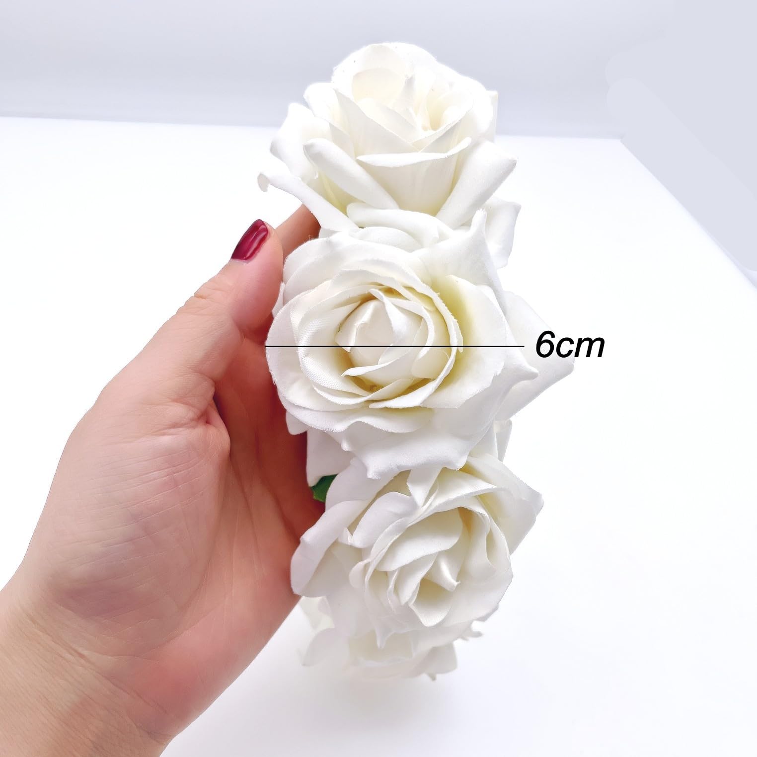 Acquista Abito da damigella d'onore in chiffon con fiori per ragazze