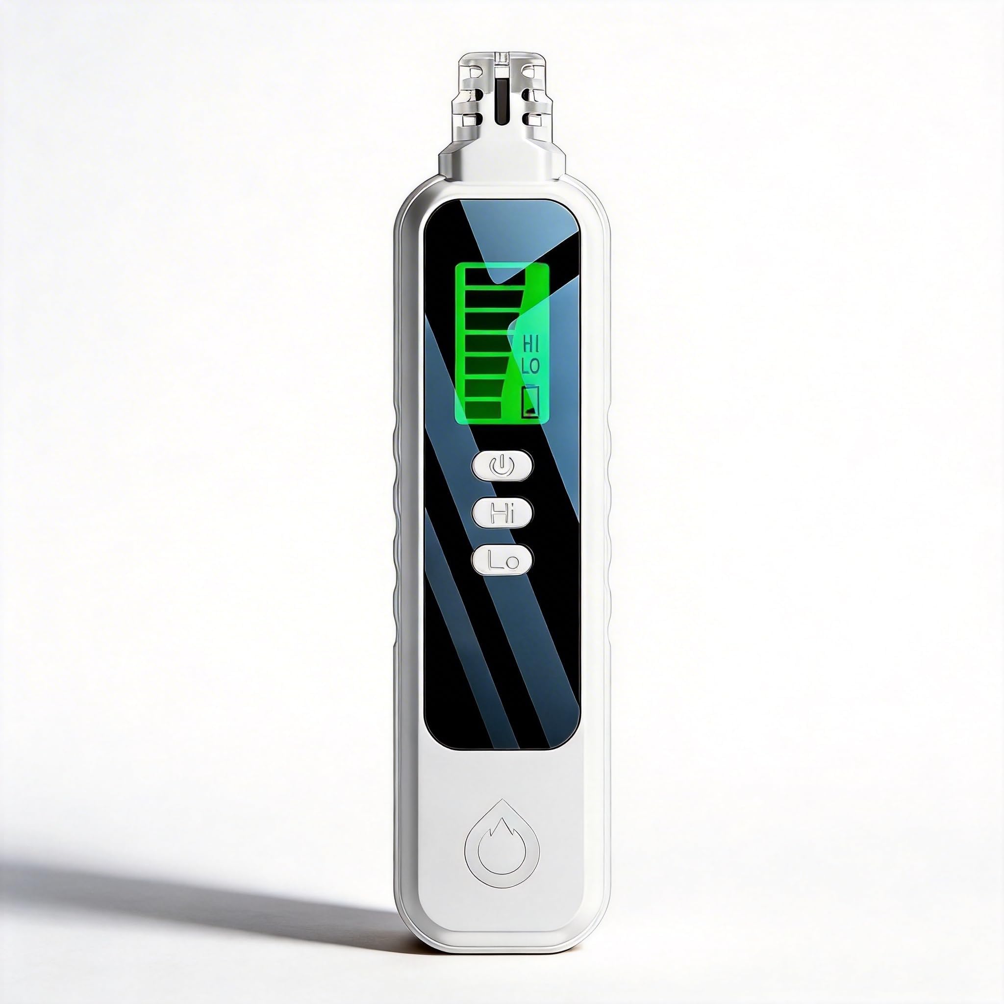 Gas Leak Detector, Equipped with High Sensitivity Sensor, Compatible with Flammable Gases (LPG, Methane, Propane, Butane, Natural Gas), LCD Display, 0.5 Seconds Fast Response, Voice/Visual Alarm