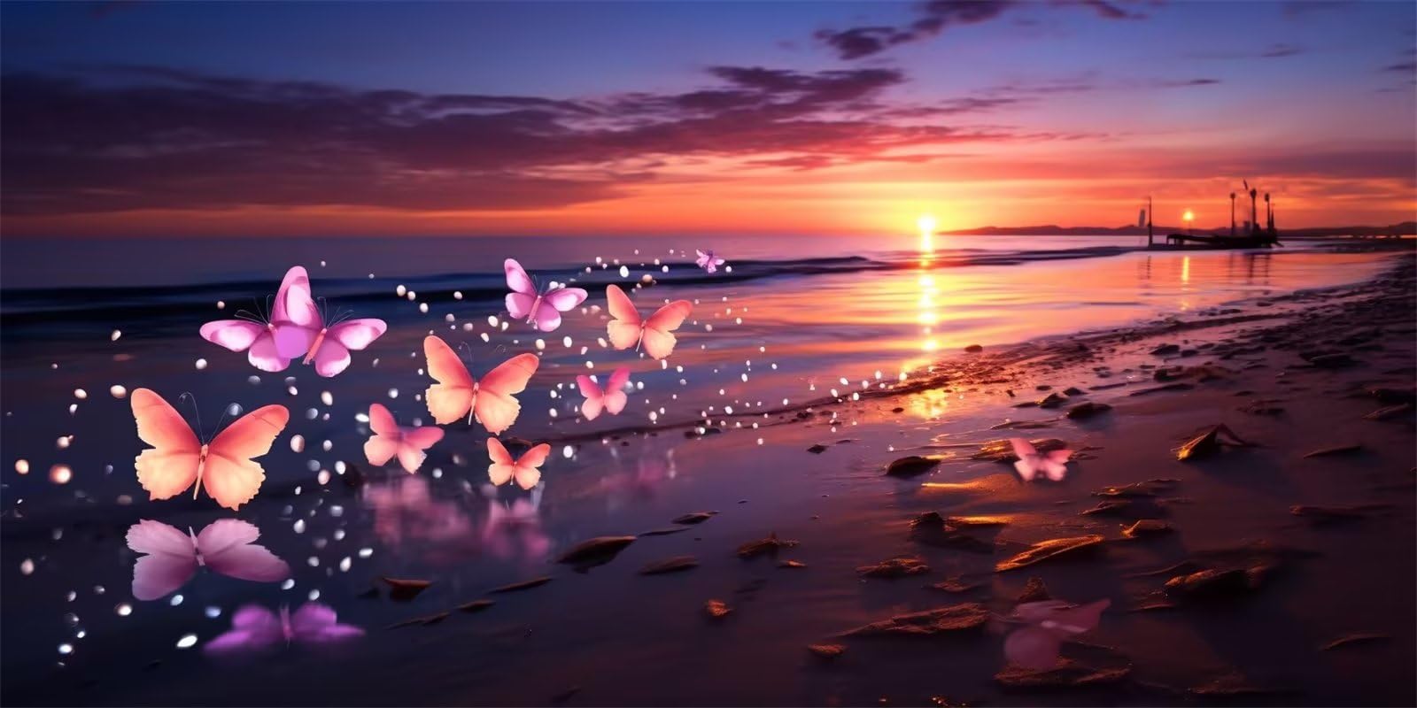 Diamond Painting Grand Format Plage : Évadez-vous avec ce DIY mosaïque 5D