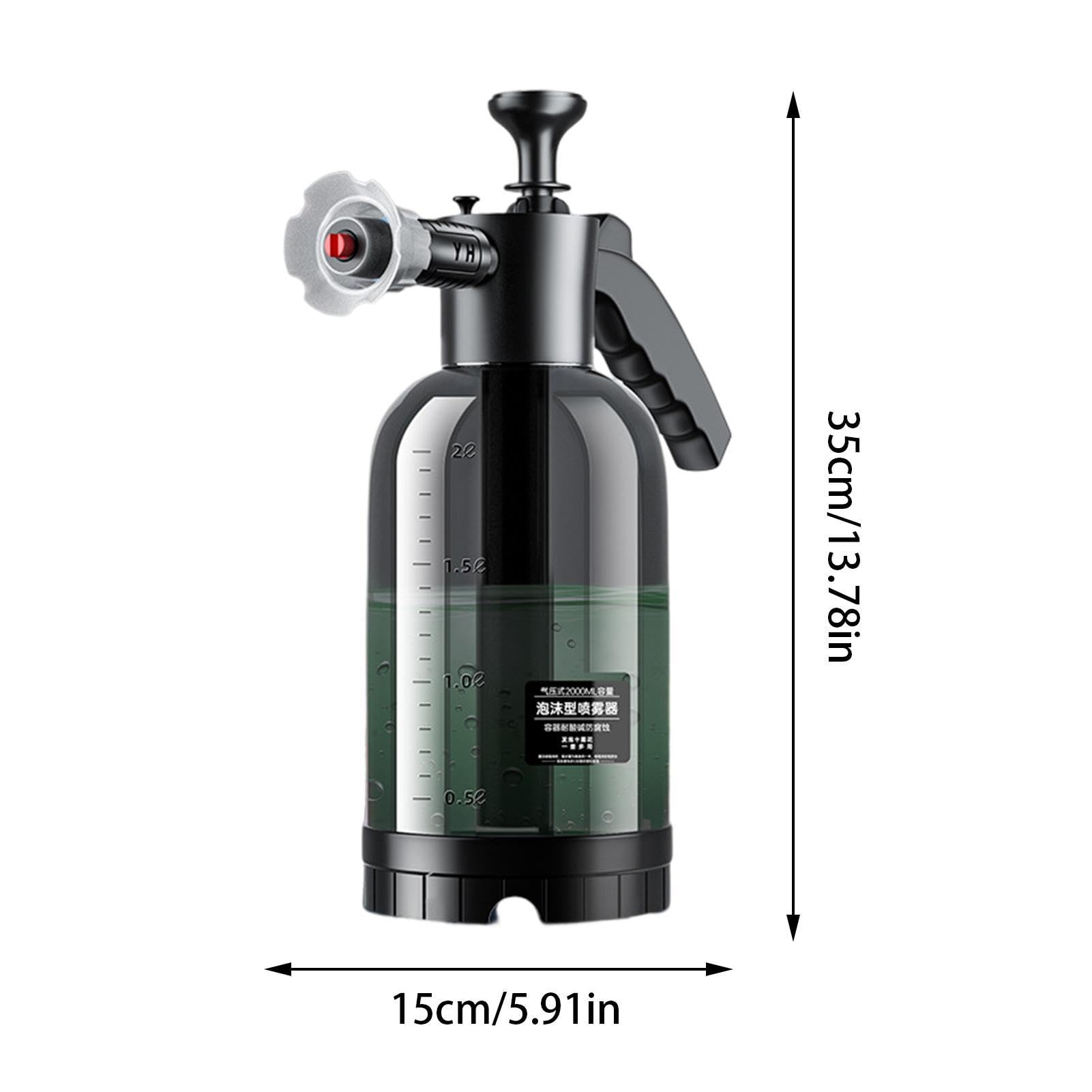 Schaumkanone Für Autowäsche - Manuelle Sprühflasche Mit Dickem Schaum