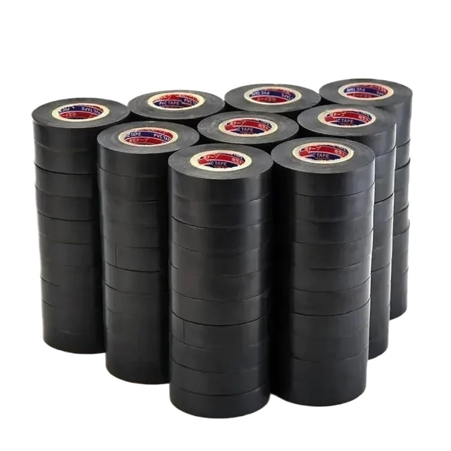 8PCS/Lot, 15M Electrical Tape Insulation High Temperature and Super Adhesive PVC Waterproof Large Roll Electrical Tape(8PCS)
