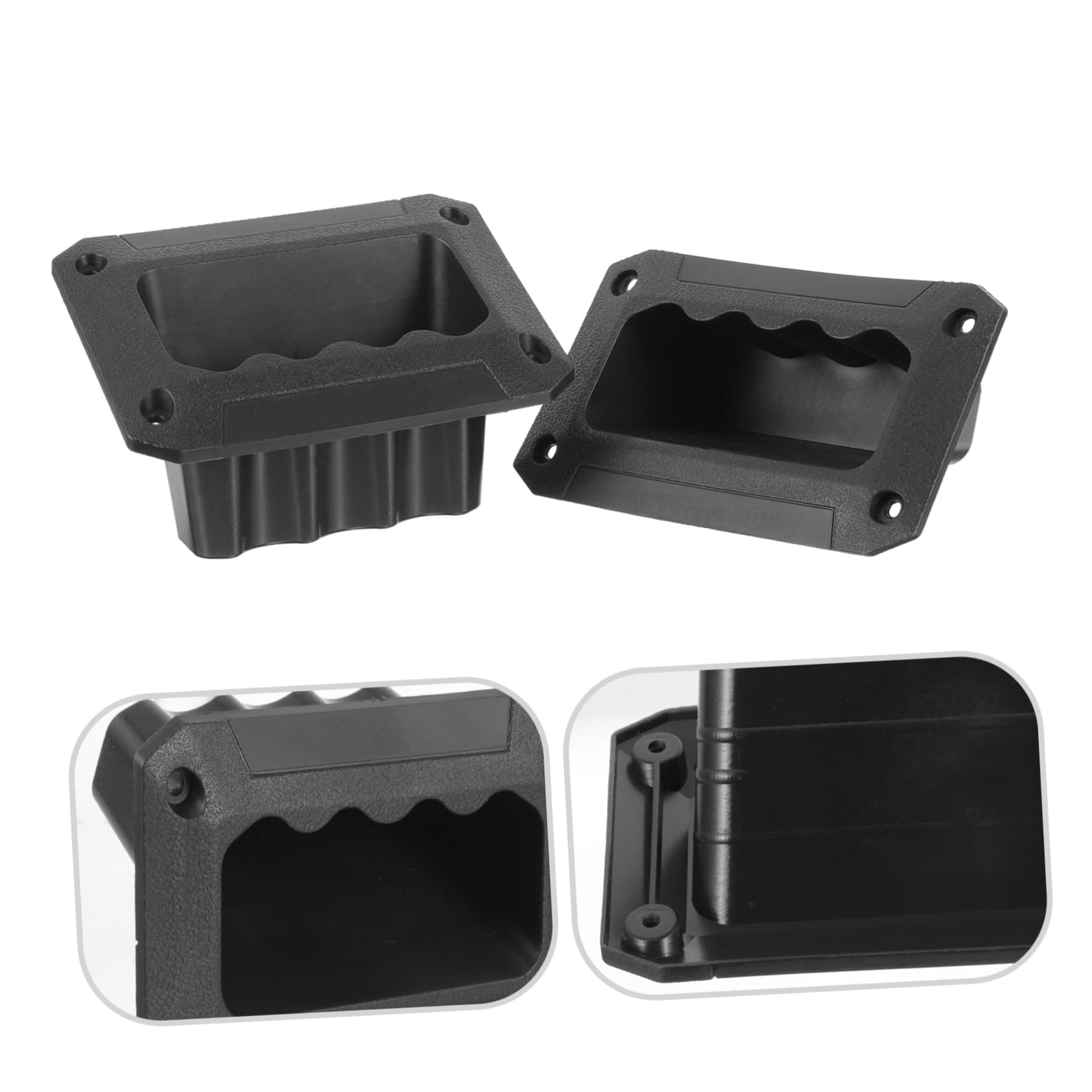 DOITOOL 8pièces Poignée De Rechange pour Haut-Parleur Résistante à Usure Adaptée à Enceintes Installation Simple Et Rapide