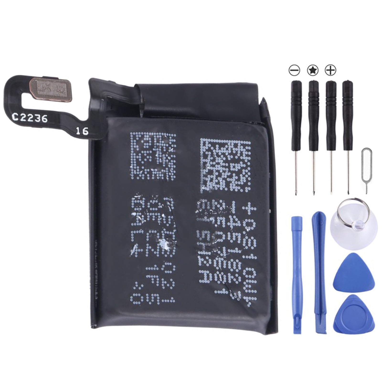 Capacità 209 mAh batteria di ricambio per orologio SE40mm con set di cacciaviti incluso Batteria di ricambio Smartwatch