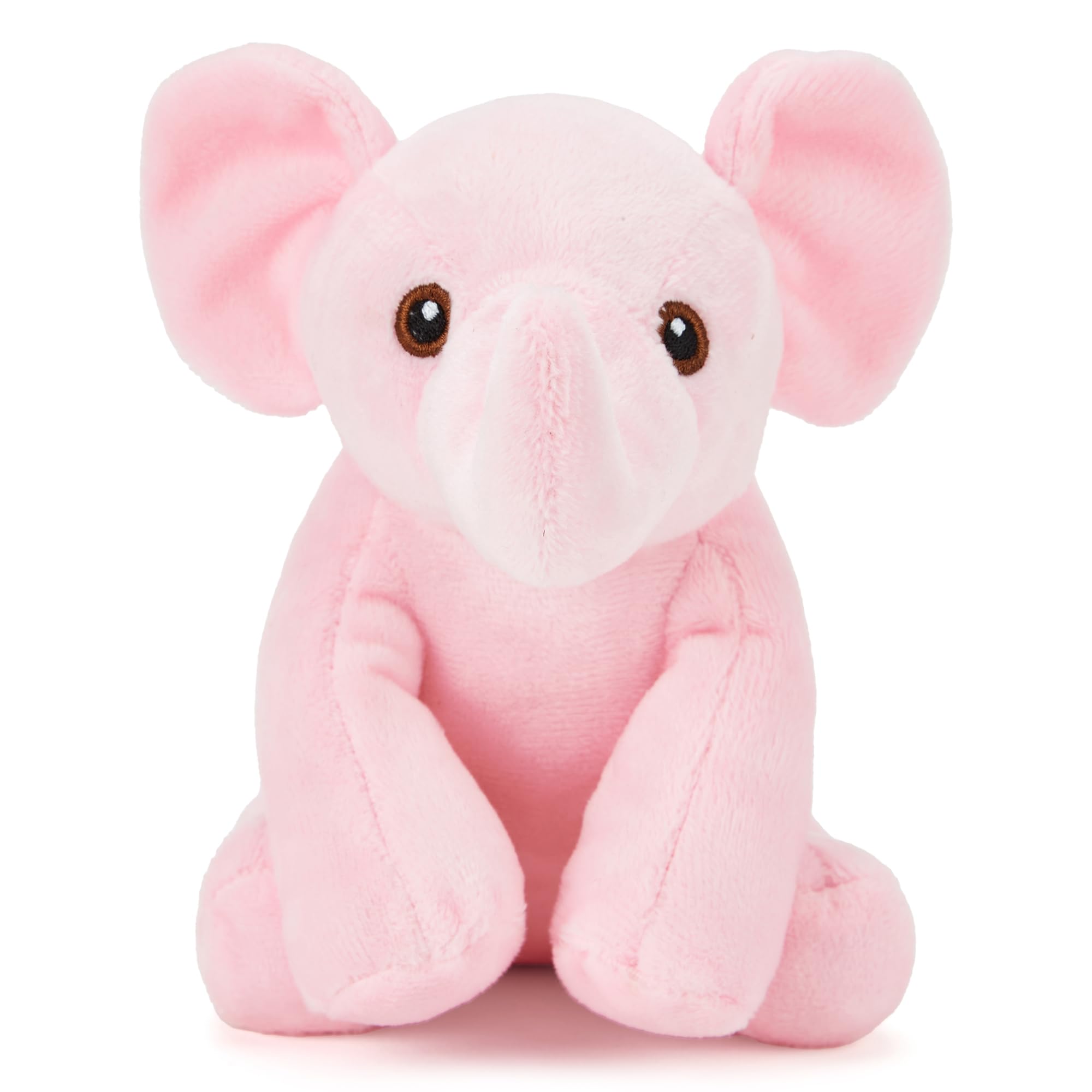 Zappi Co Peluche Elsa el Elefante Rosa (15cm) - Suave, Mimoso, 100% Reciclado - Amigo Colorido con Trompa — view 5