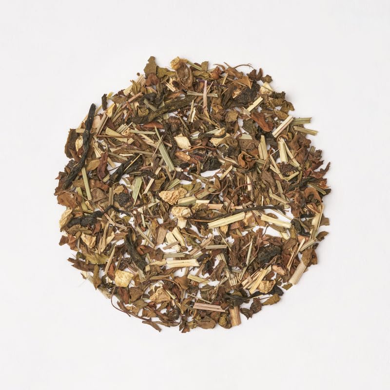 Image of Hindra Peppermint Herbal Loose Tea 35 g Organic, Digestive Aid, No Added Sugar, Stress Relieving & Rejuvenating Refreshing & Rejuvenating, Metabolism Support