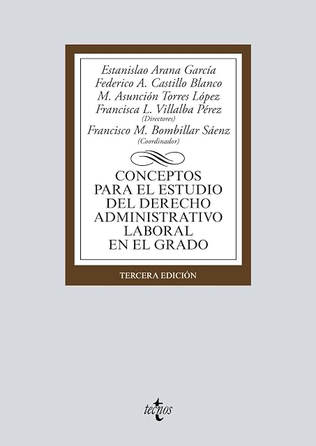 Portada de Conceptos para el estudio del derecho administrativo laboral en el grado
