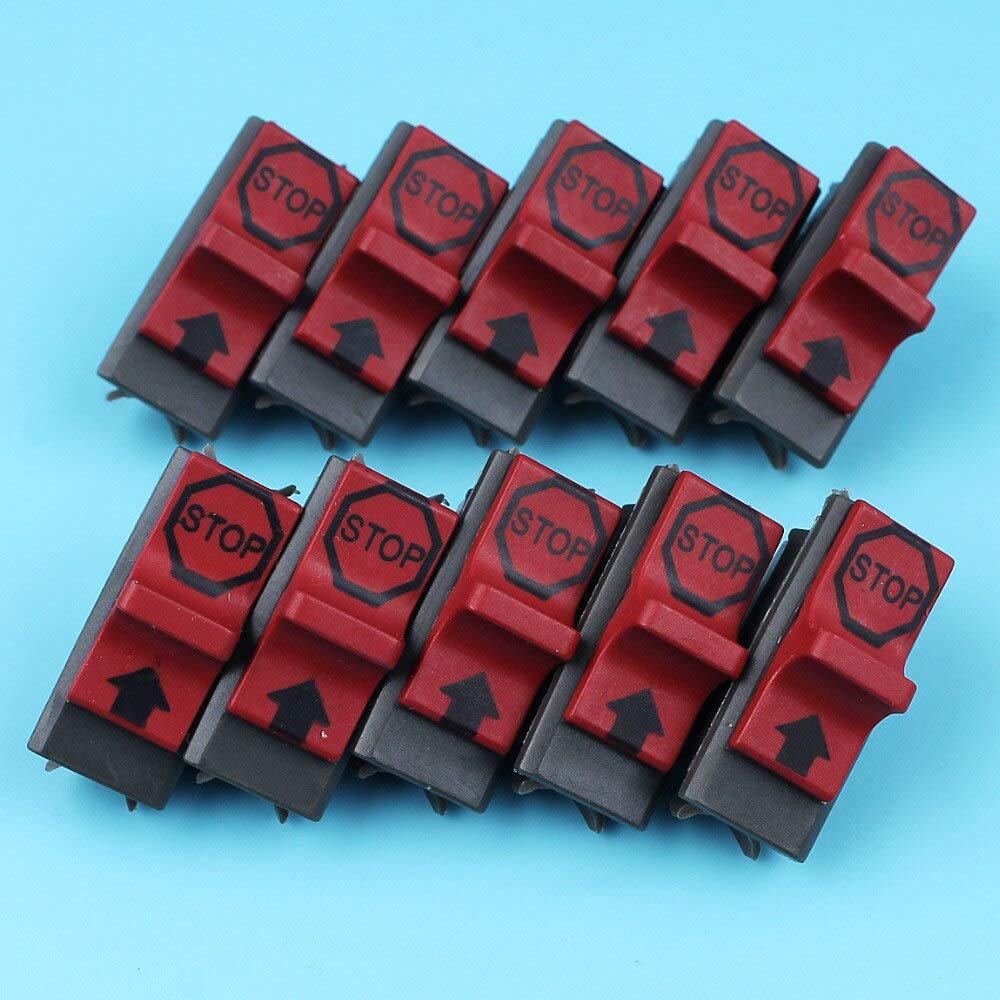 2 Pezzi Interruttore On Off Stop, For Husqvarna, 36 136 137 - Foto 3