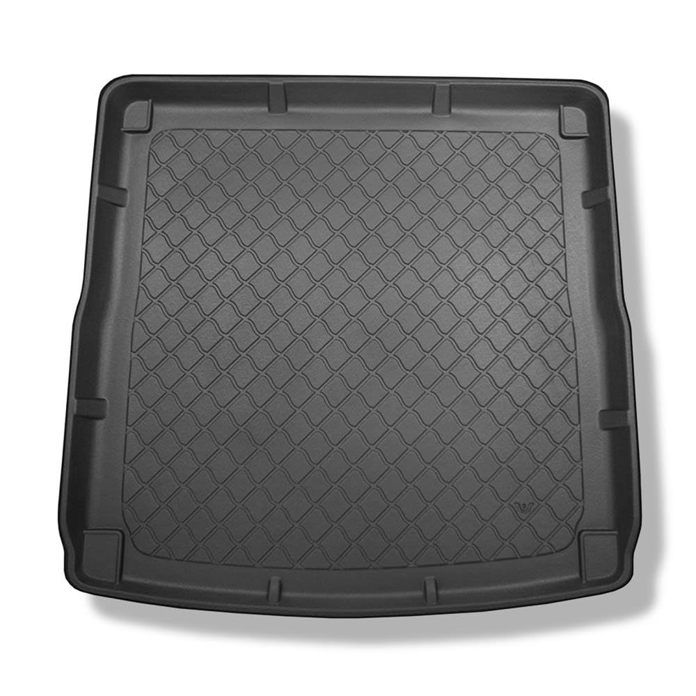 Mossa Vasca Baule Compatibile con Audi A4 B8 Avant (04.2008-10.2015) - Tappetino per Bagagliaio - Tappeto Bagagliaio per Auto - G
