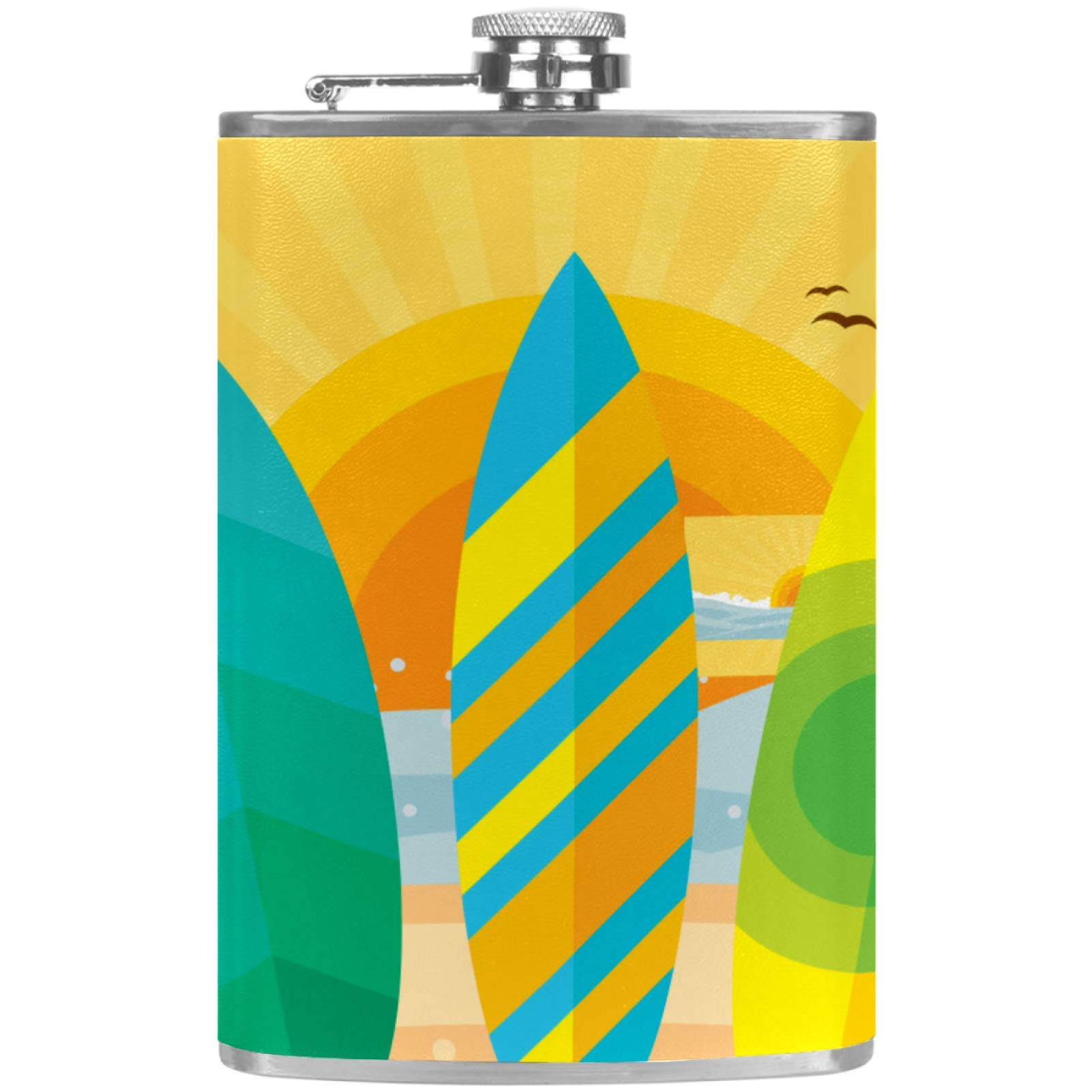 Flasque à whisky camping et pêche, bouteille de vin de poche