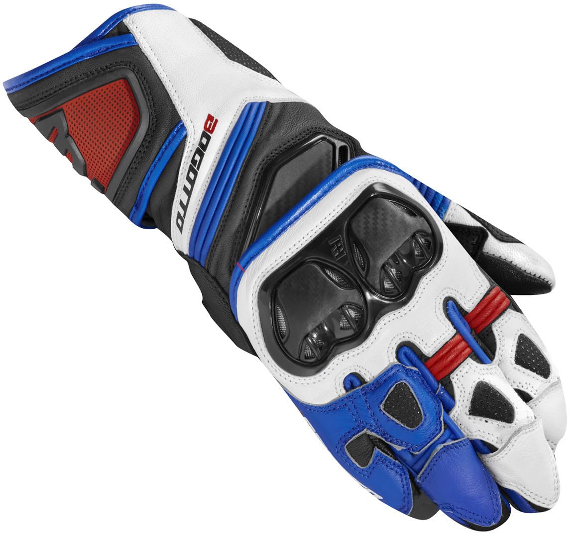 Bogotto Veloce Guanti da moto, nero, XS