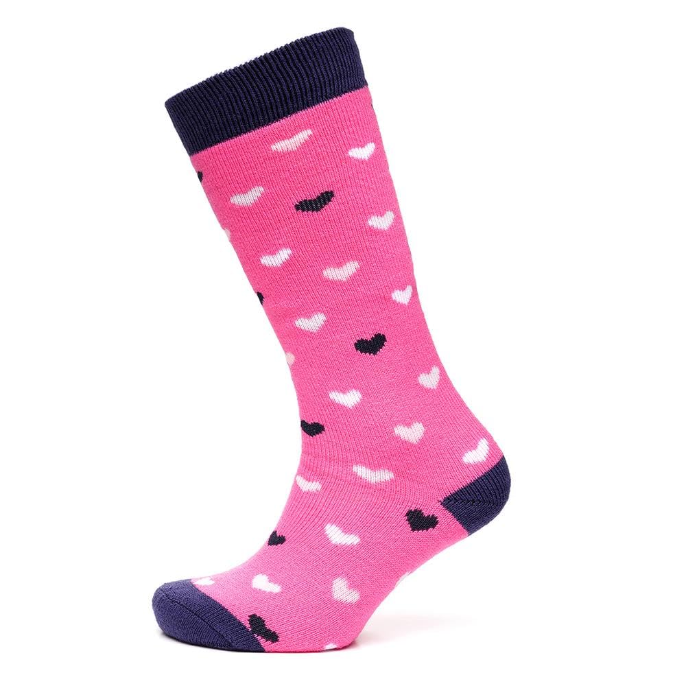 A2z Women's Hearts Wellington Socks Comfortable For Daily Wear Durable - Socks Lds Az3611 4-8