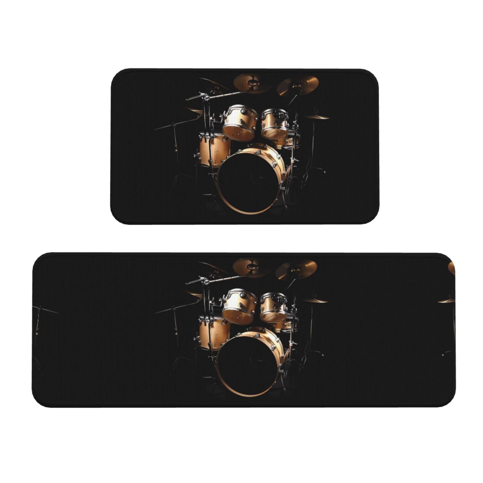 Alfombrillas de cocina decorativas y antideslizantes para suelo, set de 2