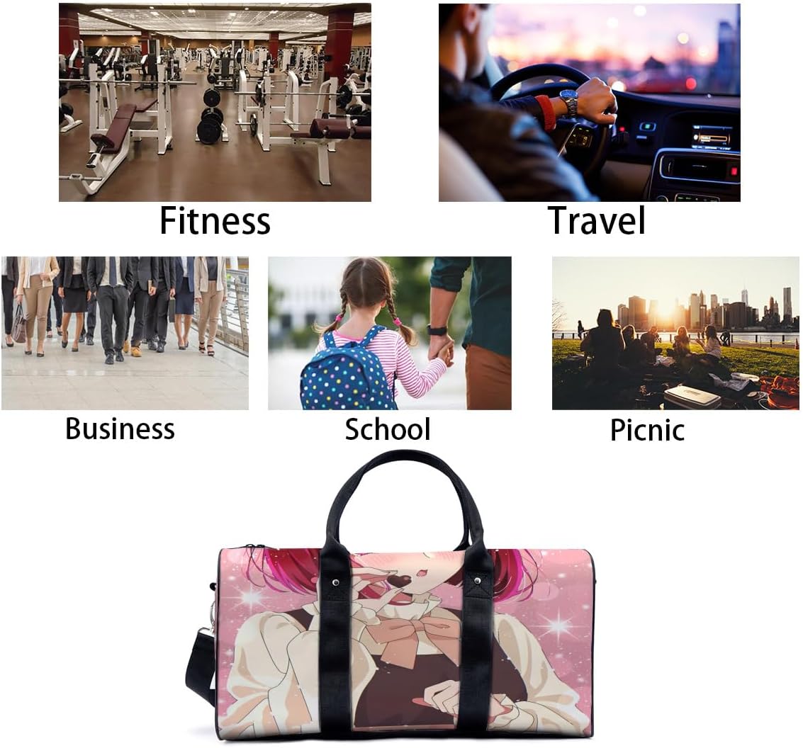 Kana Arima 旅行バッグ ボストンバッグ 手提げ 斜め掛け ショルダー鞄 トート鞄 多機能 肩掛け 大容量 軽量 修学 旅行