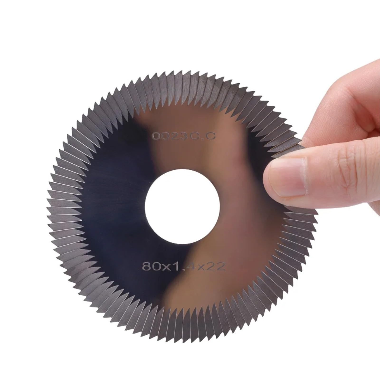 Brzeszczot do cięcia metalu 1 szt. 0023C.C brzeszczot z węglika wolframu 80 *,4 22 mm 100 T mini piły tarczowej