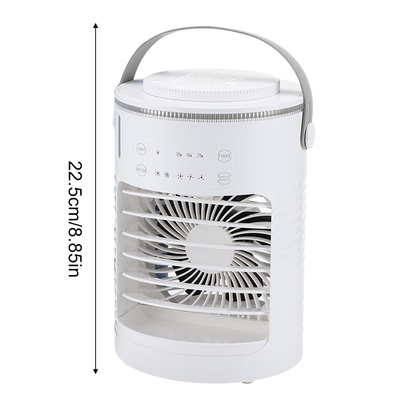 Ventilador con nebulización de agua Nebulizador refrigerante silencioso
