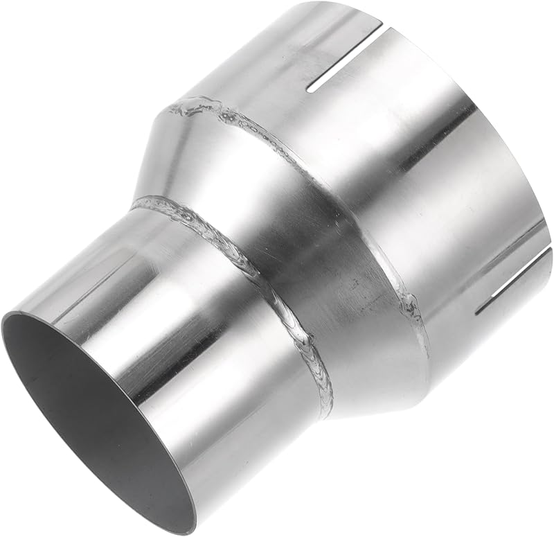 Redutor Concêntrico para Tubo de Escape Motoforti em Aço Inoxidável T304 – 2,5 para 3,5 pol., 100 mm, 1 unidade