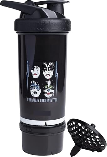 Miniatura 7 de Smartshake Revive Ozzy Osbourne - Botellas mezcladoras de proteínas de 25 onzas - Botella mezcladora inteligente para entrenamiento con
