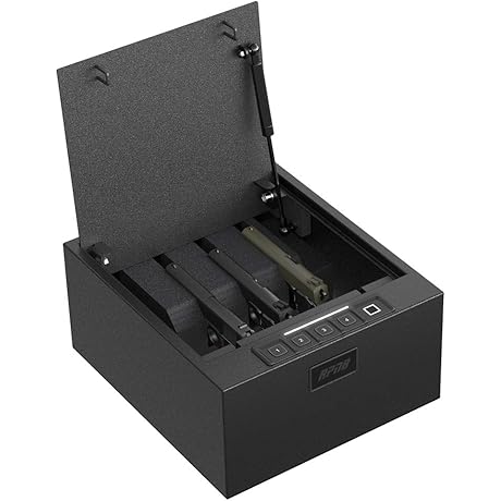 RPNB 4 Pistol Biometric Gun Safe with Digital Keypad