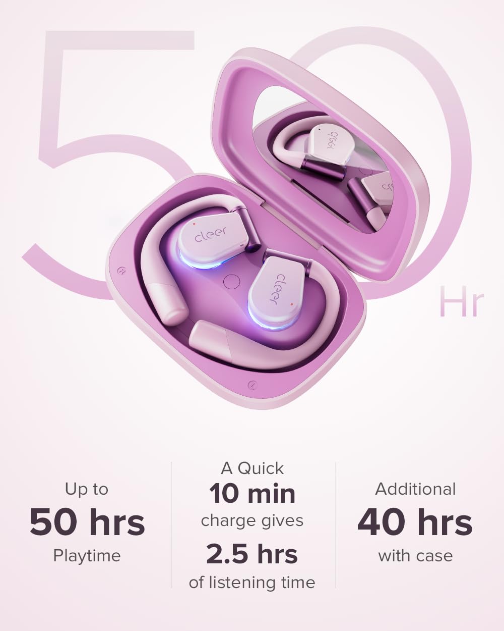 Cleer ARC3 Open Ear Headphones - Dolby Audio, Snapdragon Sound