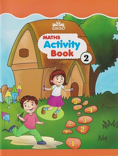 GIKSO Maths Activity Book – 2 for Kids Age 4-7 Years Old (English) - Reprinted 2021