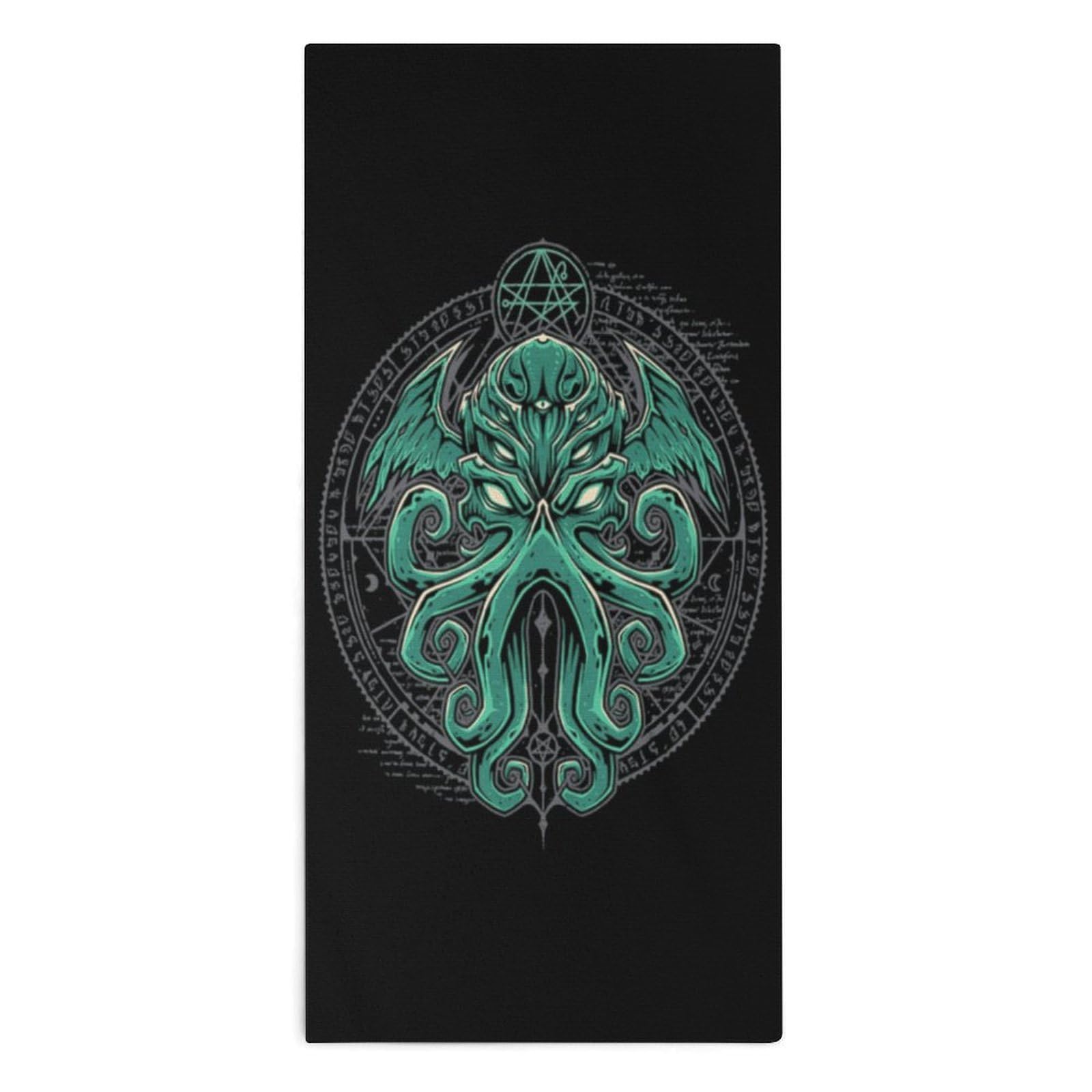 TXFBTRFSA Cthulhues Hand Towels for Adult Face Towel Bath Beach Swim Accessories