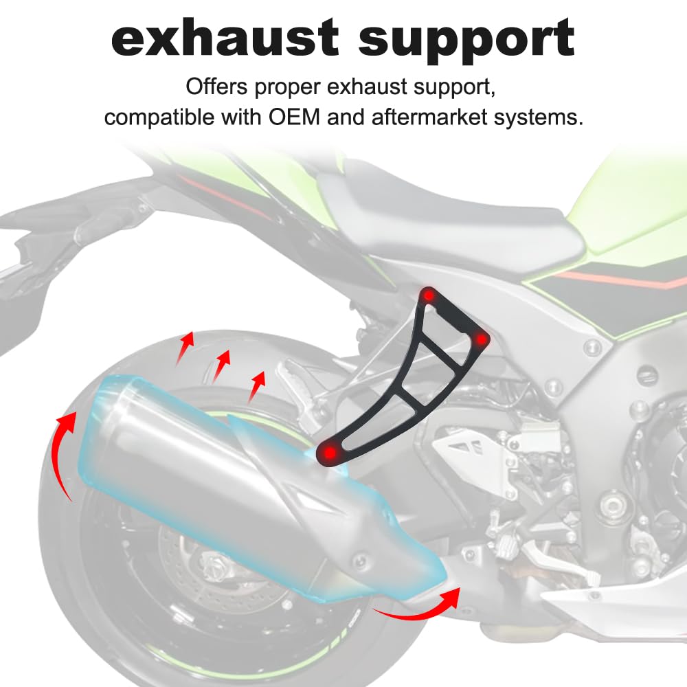 Amazon.co.jp: Xitomer エキゾーストハンガーブラケット Ninja ZX-10R